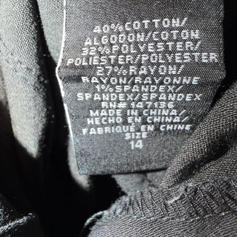 1822 Denim Classic Black Jeans - Picture 5 of 5